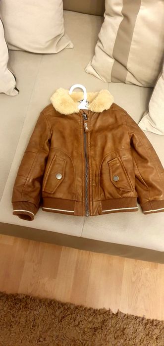 Geaca copii imitatie piele