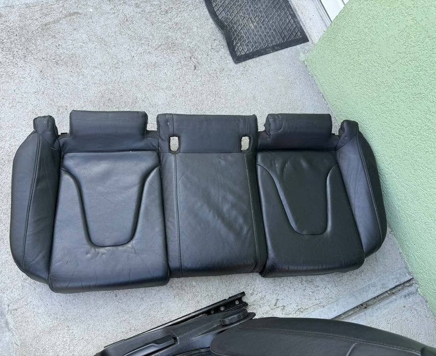 Vand scaune si bancheta de piele pentru audi a5