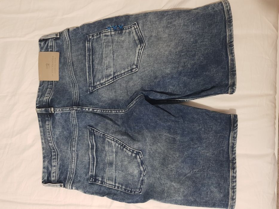 Blugi scurti prespalati scotch and soda