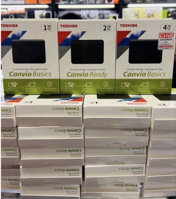 Transcend 1tb./2tb. Toshiba 1tb/2tb. Seagate 1tb/2tb. Lexar. Sandisk