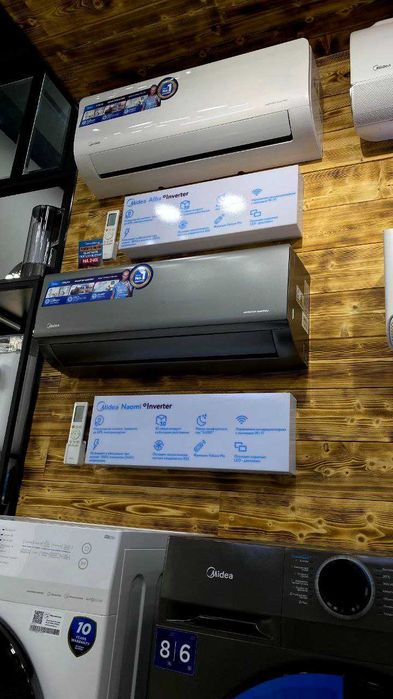 Кондиционер Midea / Konditsioner Midea Naomi 12 000 Btu Inverter