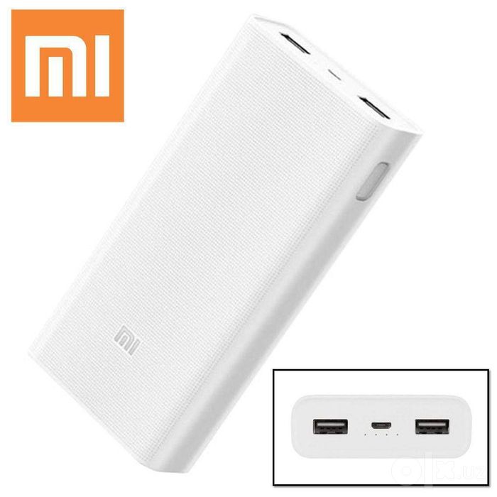 Xiaomi Mi 20000 mAh Power Bank — Sifatli va Arzon