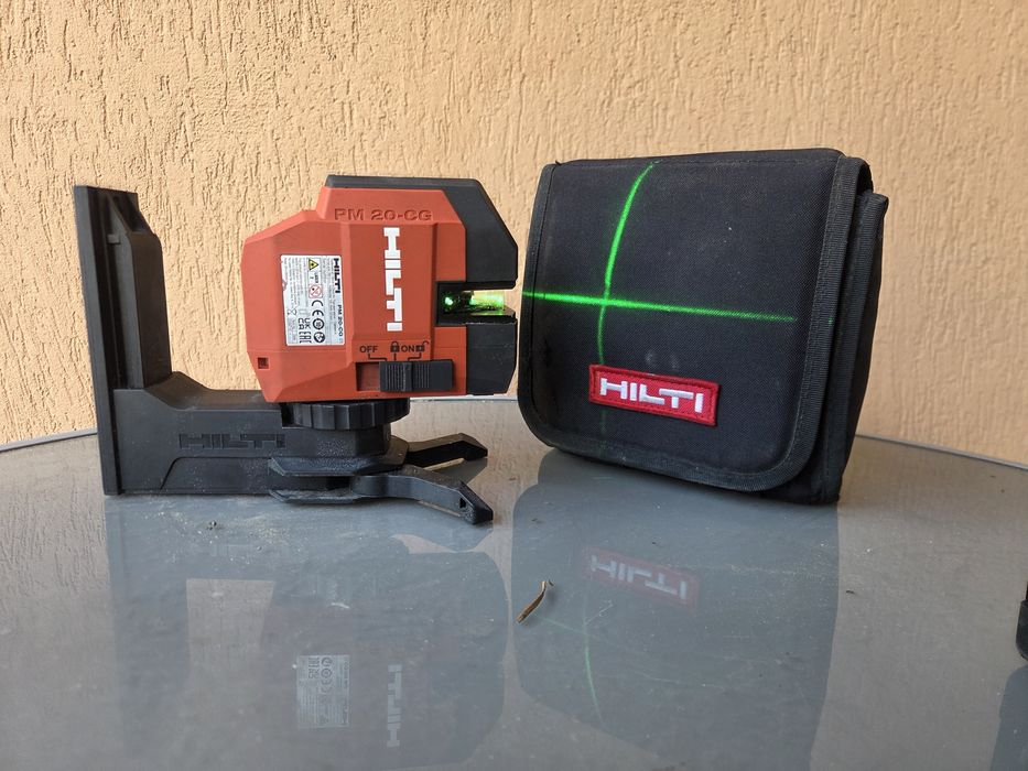 Nivela laser Hilti PM 20 CG cu linii verzi