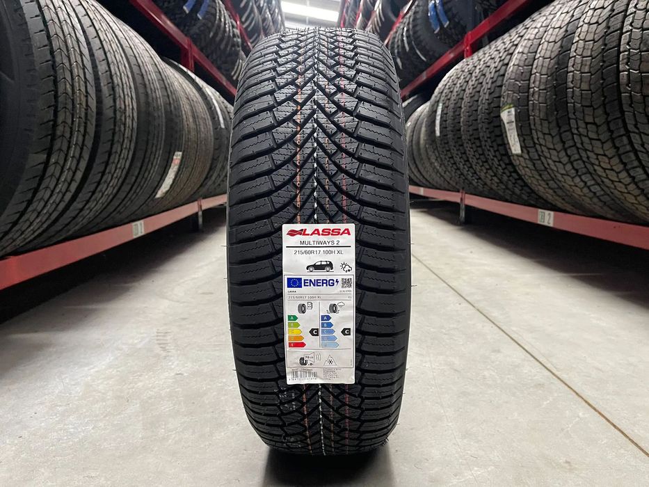 Anvelopa NOUA All Season M+S  215/60R17 Lassa Multiways2 100H XL C/C/70dB(B)