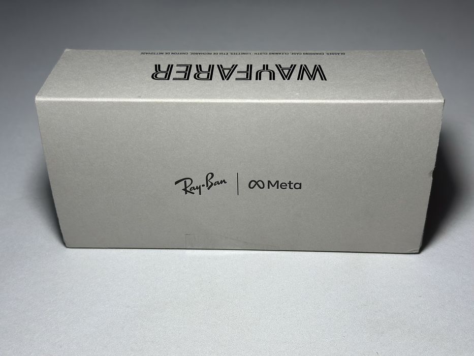 Ray ban meta wayfarer matte black