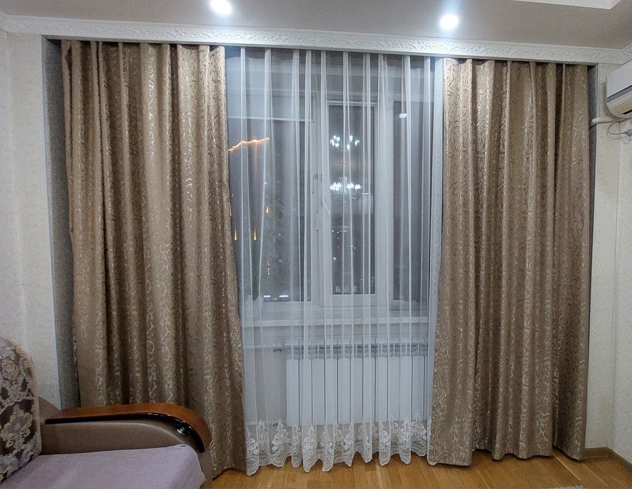 Шторы в комнату, 268*1.5