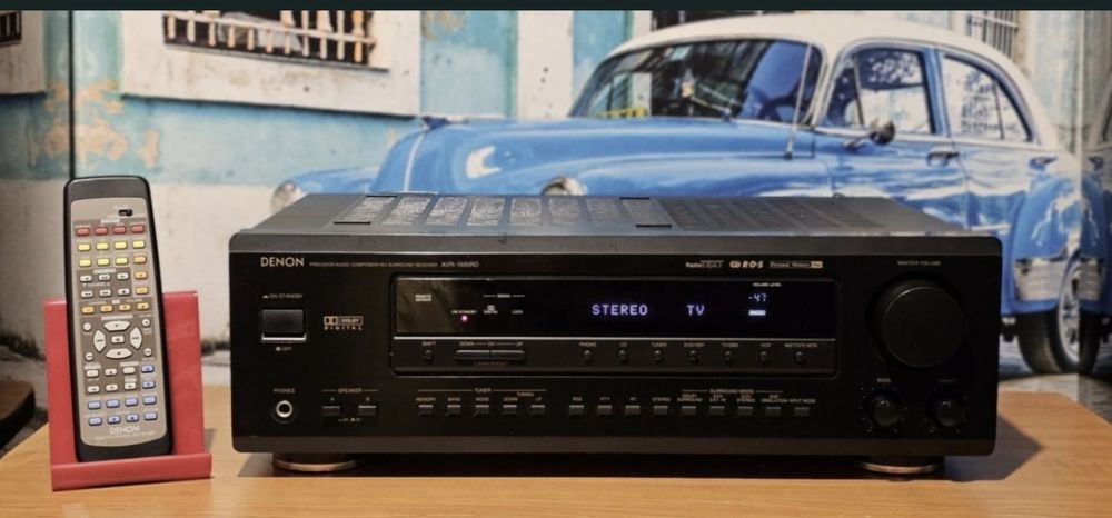 Denon AVR 1600 RD amplificator statie amplituner receiver sunet bun
