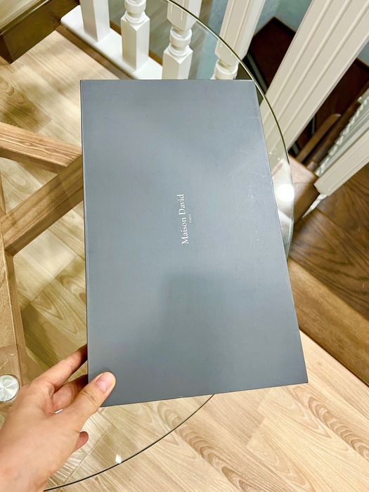 MaisonDavid 40 размер, инатуральная кожа ботинки/туфли/обувь мужская