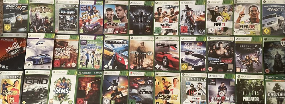 xbox 360 orice model complet 2 jocuri la alegere