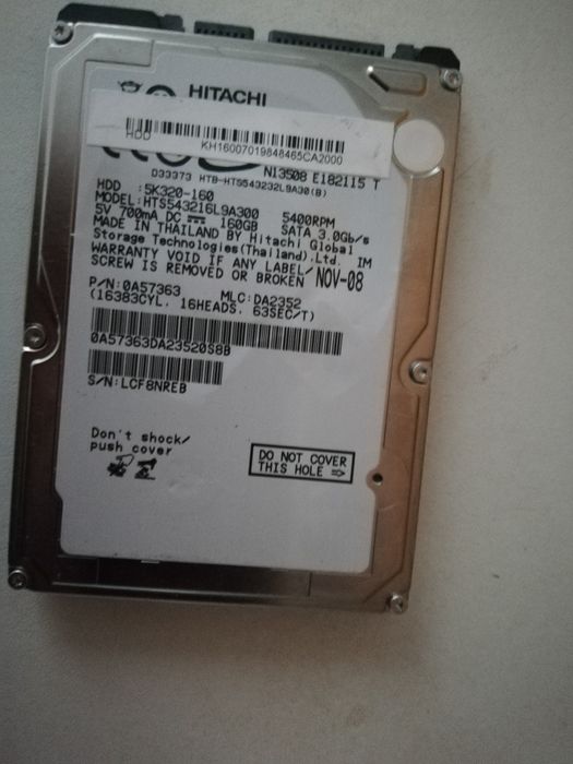 Vând hard disk uri SATA pentru laptop / laptopuri