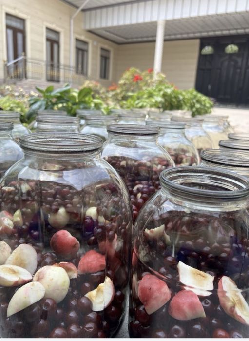 Kompot 3 litr bonkasi bilan