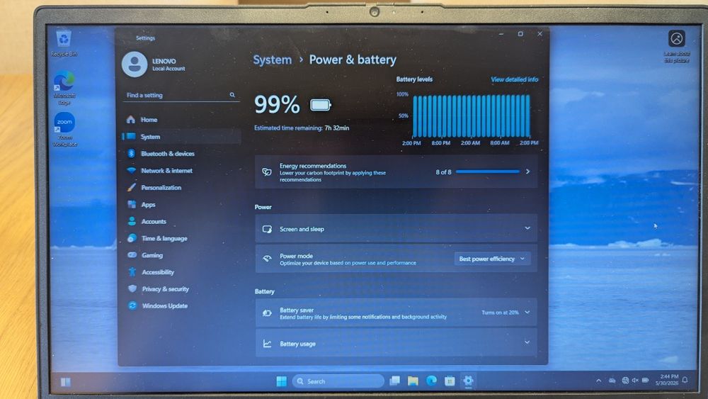 Laptop Lenovo V15 G2 ITL ca nou i5-1135G7, 8 GB RAM, SSD 512 GB