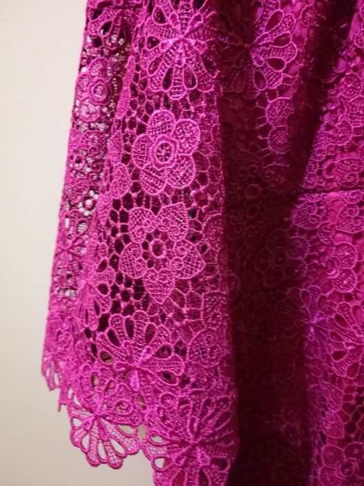 Rochie Silk Love and Lace roz midi