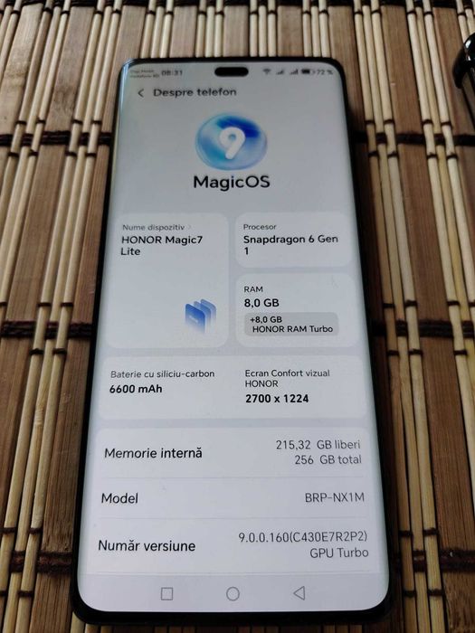 Dispozitiv honor 10 pro,mbil