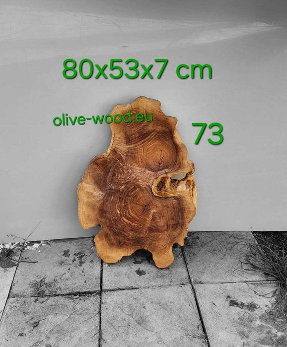 Дървен материал от маслина (янове) и шайби. Olive Wood Live Edge Slabs