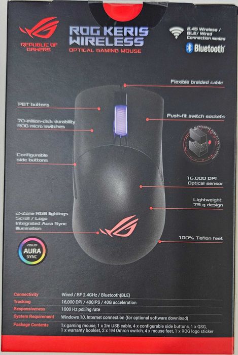 Мышь ASUS ROG Keris Wireless