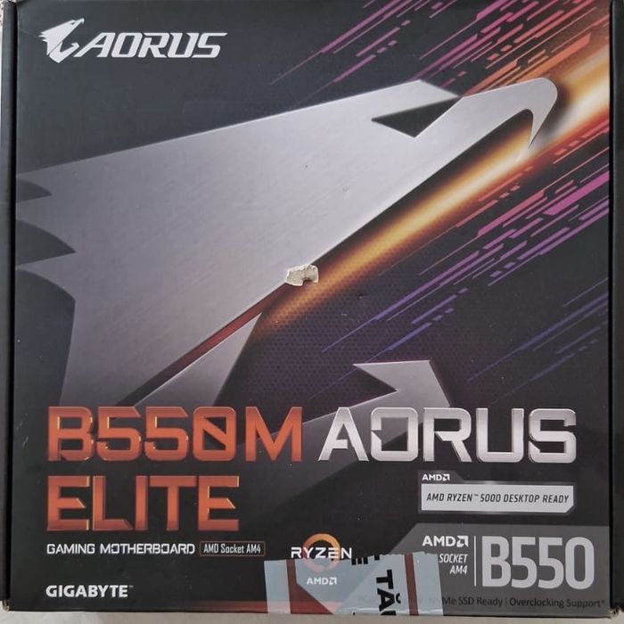 Kit ryzen 7 5800x + b550m aorus elite in garantie