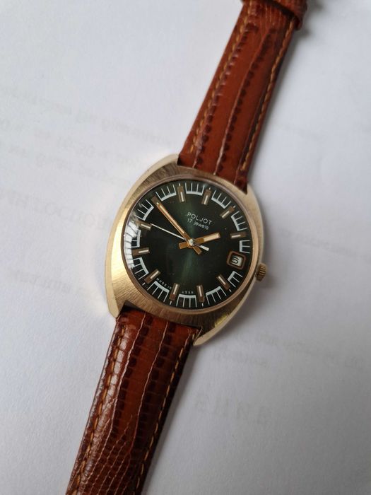 POLJOT 2614.2H, каса 36мм, Au 10, Топ!
