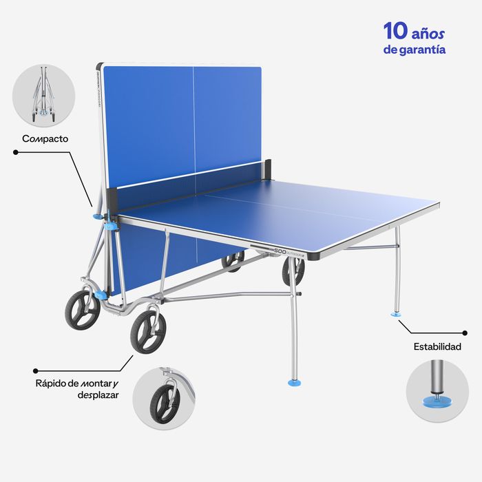 Masă Tenis de masă în Exterior Ppt500.2 - produs resigilat Decathlon