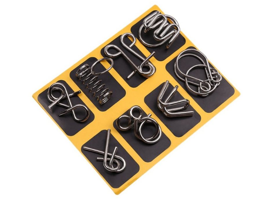 Головоломки металл, лабиринт