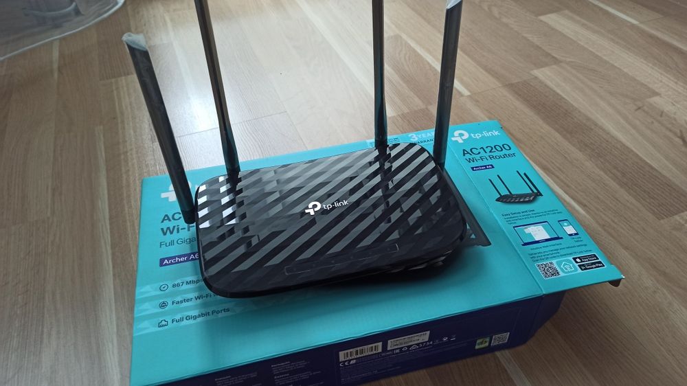 Router Wireless Gigabit AC1200 TP-Link Archer A6