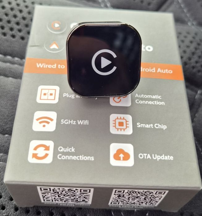 Адаптер за Apple CarPlay и Android Auto (2 в 1)