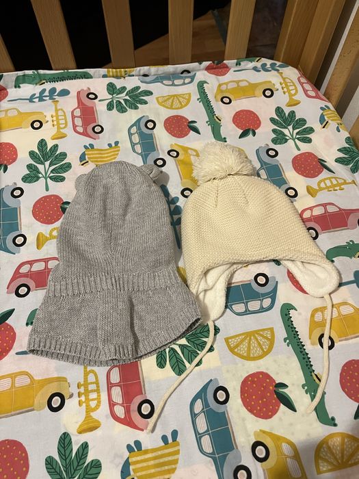 Caciula +cagula H&M copii 62/68
