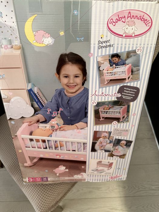 люлка/легълце за кукла Baby Annabell
