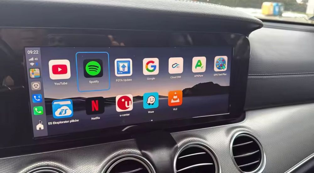 CarLinKit TV– Телевизия, YouTube,безжичен CarPlay/AndroidAuto– 8+128GB