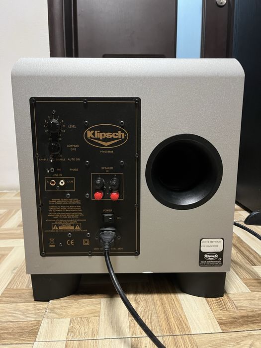 Subwoofer klipsch KSW-10 bass 25 cm
