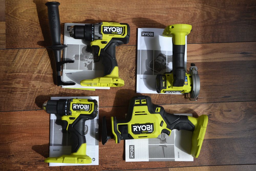 Нови Безчеткови Акумулаторни Инструменти Ryobi 18V