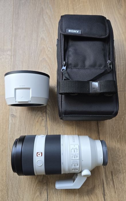 Обектив Sony FE 100-400 mm f/4.5-5.6 GM OSS калъф и UV filter подарици