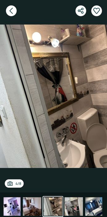 Garsonieră A-uri Tiglina,  etaj 3