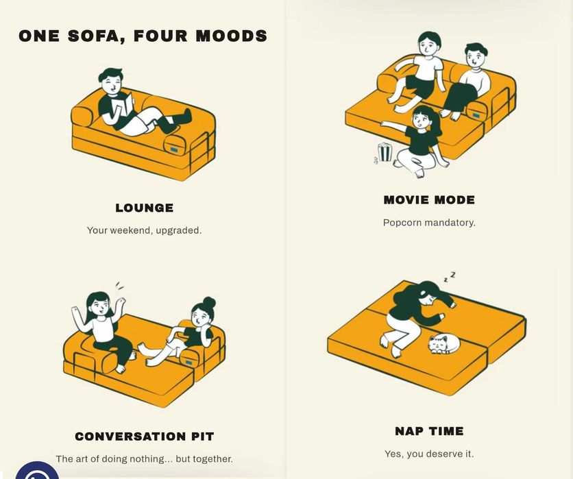 Нов диван Teddy sofa