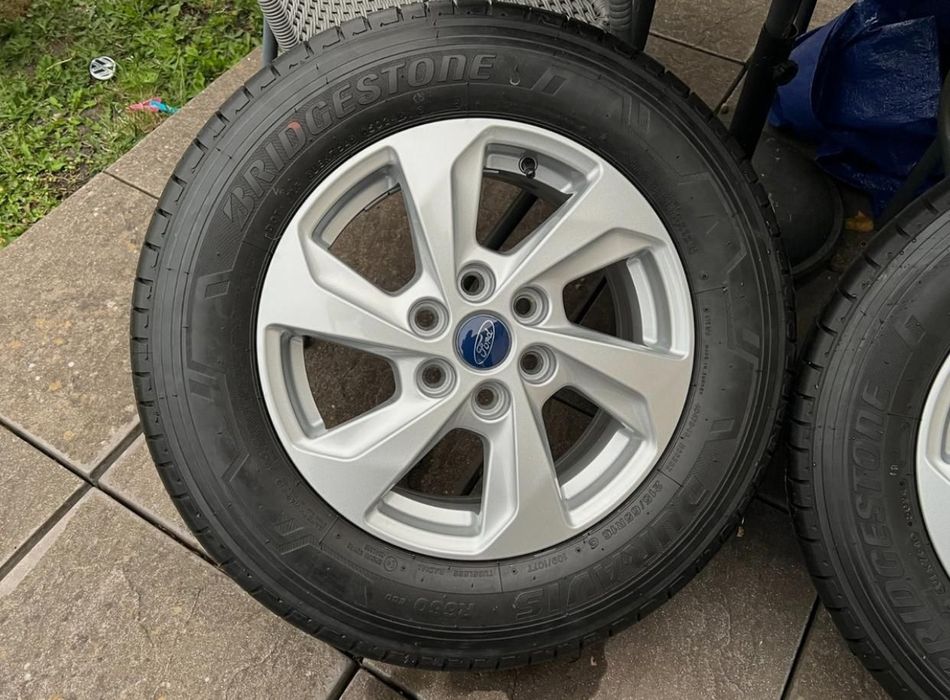 Jante jenti roți aluminiu aliaj ford transit custom 6 gauri peste 2024