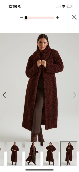 Кафяво мечешко палто  Oh Polly в S размер