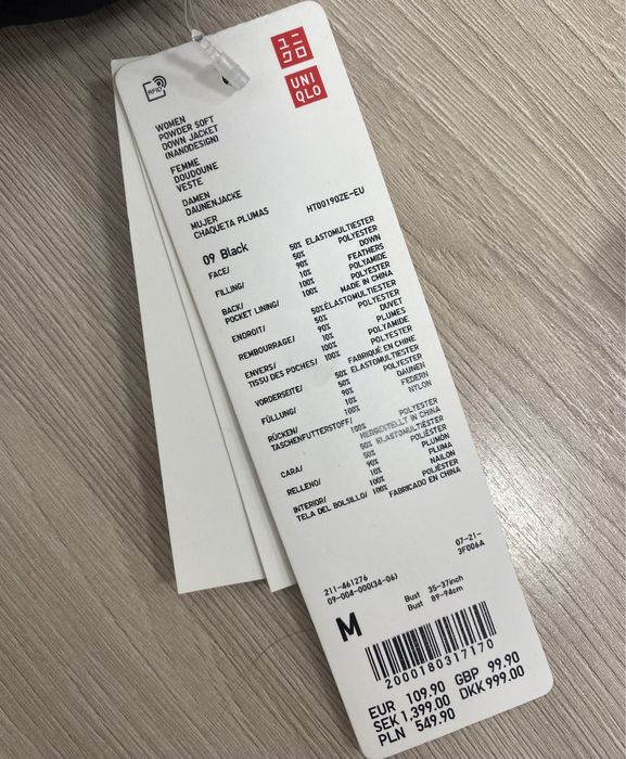 Куртка Uniqlo
