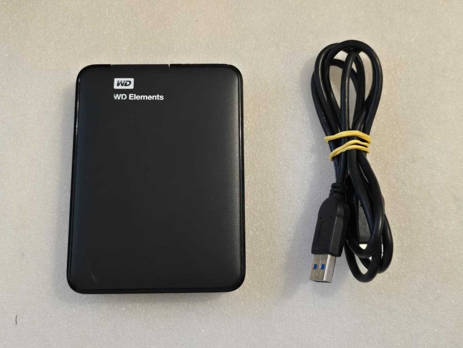 Hard Disk Extern WD Elements Portable 1TB, 2.5", USB 3.0, Negru