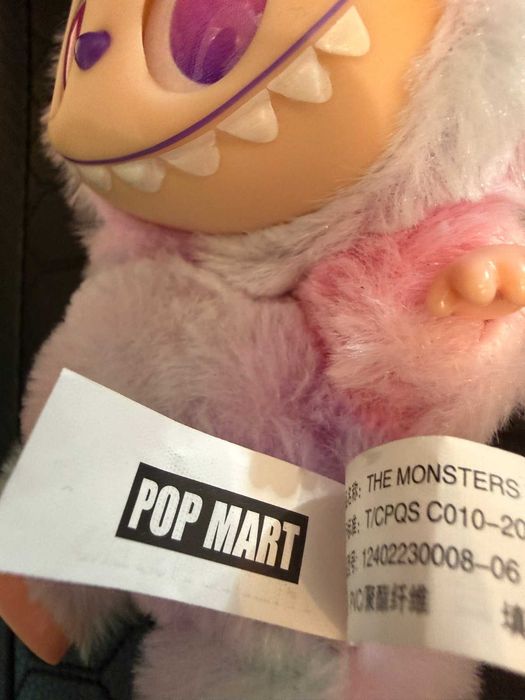 Плюшен Ключодържател Labubu The Monsters Pop Mart – Розов Модел
