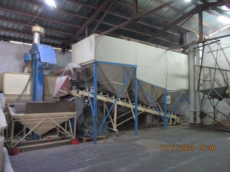 линия за смесване и дозиране на зърно