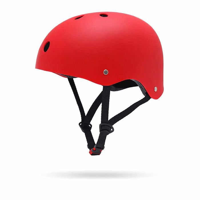 Casca protectie Bicicleta/Trotineta, Ultra Usoara, Marime reglabila, Rosu