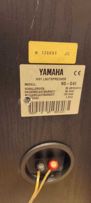 YAMAHA NS-G40 двулентови тонколони отворен обем