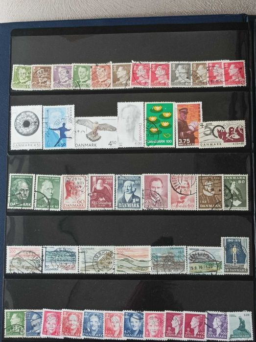 Колекции пощенски марки от бившата Чехословакия, Дания и Унгария