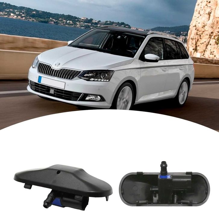 Комплект дюзи за чистачки с подгряване за VW, Skoda и Seat - OEM: 5M0955986 / 2KD955986