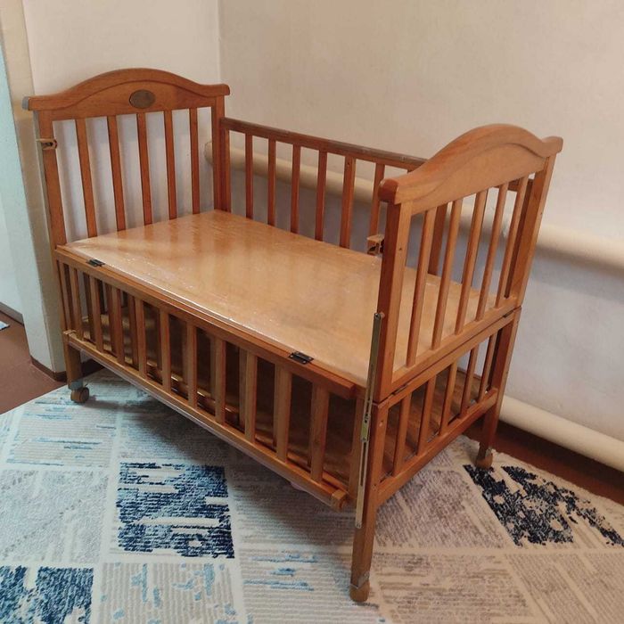 детский манеж, деревянный