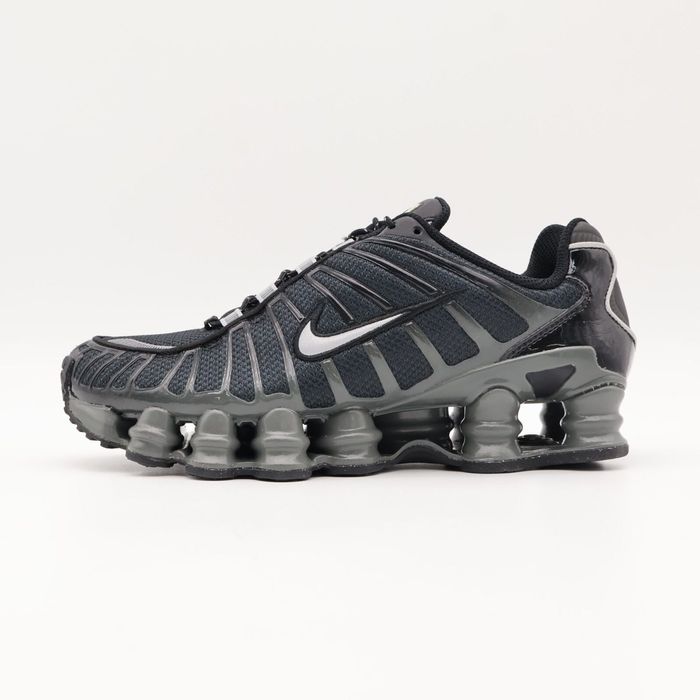 !НОВИ! Nike Shox TL | Black/Grey | + КУТИЯ