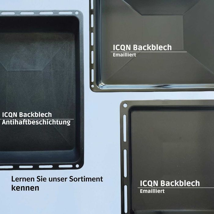 Тави за печене ICQN 422 x 370 x 30 и 45 мм