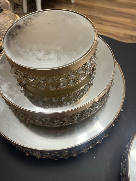 Set decor auriu cu oglinda Candy bar