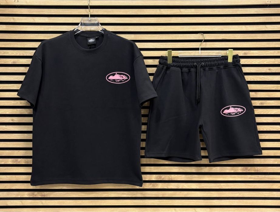 Ново! Corteiz / Essentials / Syna World / Denim Tears / Nike Tech Fleece / Sp5der / Stussy / Trapstar Летни Екипи Комплекти