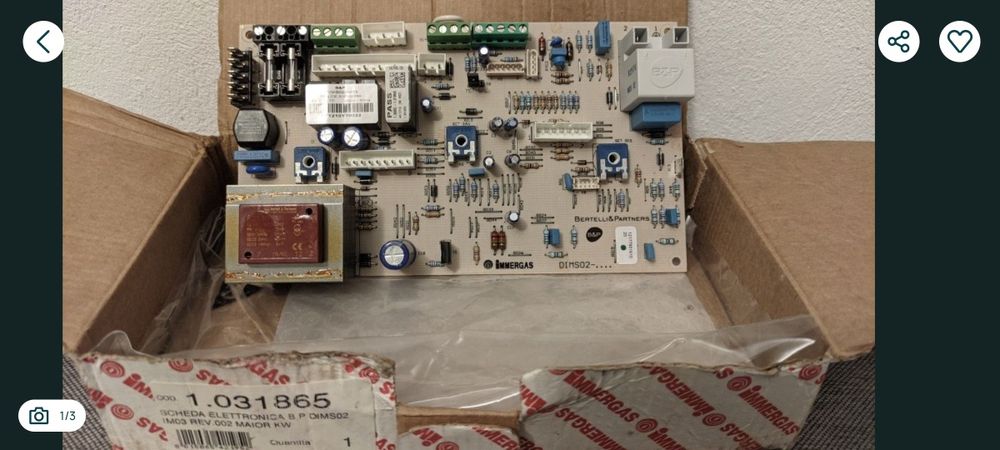 Placa electronica centrala IMMERGAS